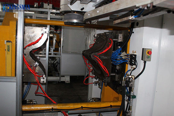 Verdrängungs-Blasformen-Maschine mit 12 T automatische, die LDPE-HDPE Plastikspielzeug herstellt